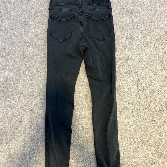 Madewell Women’s Gray 9” Mid Rise Skinny Jeans Size 26 - Picture 7 of 13